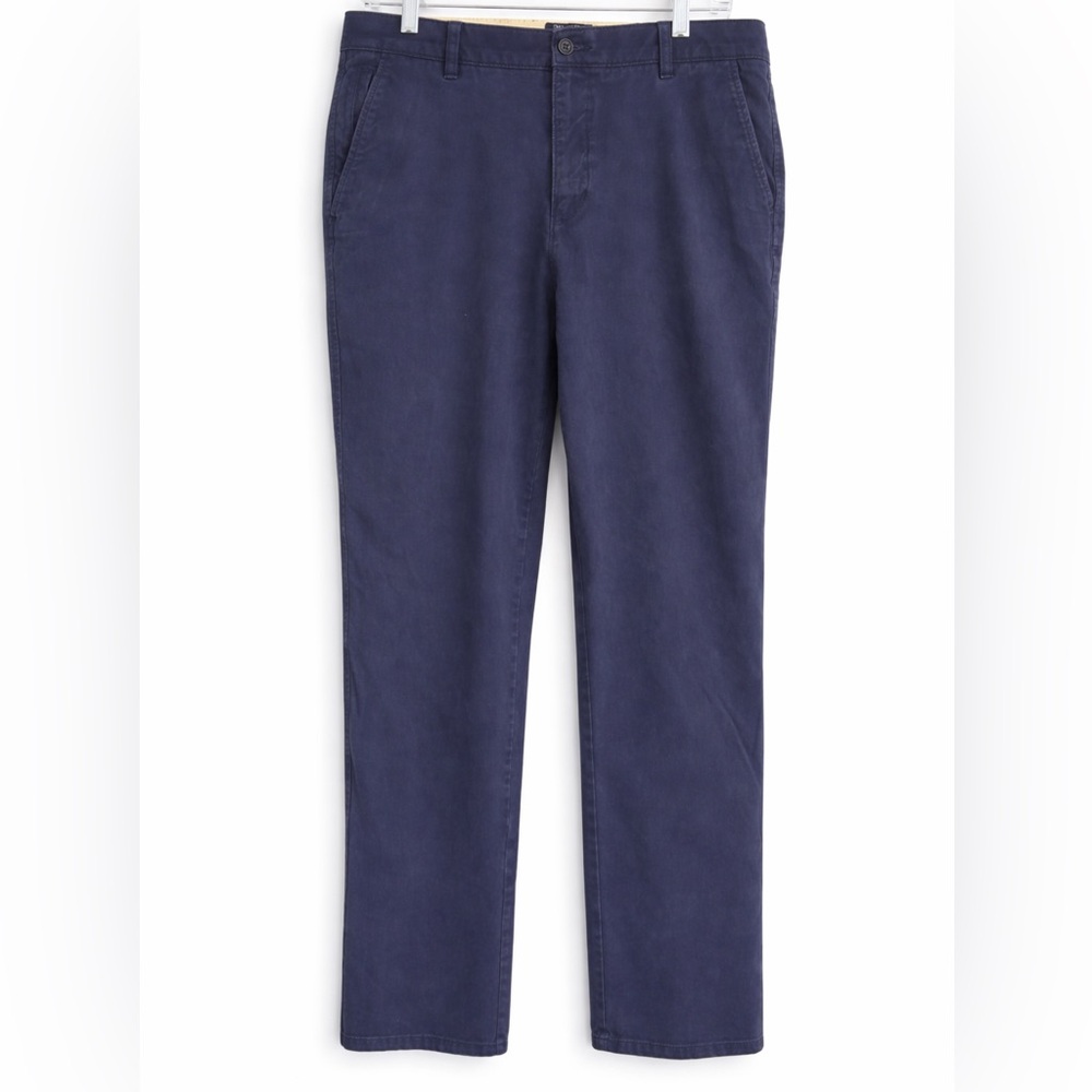 Dockers Straight Fit Navy Chino Pants W32 L34 Stretch